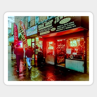 Fluo Rainy Days Flatbush Brooklyn NYC Magnet